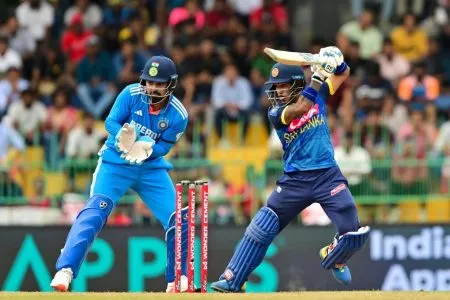 India-Lanka 1st ODI Match 'Tie'