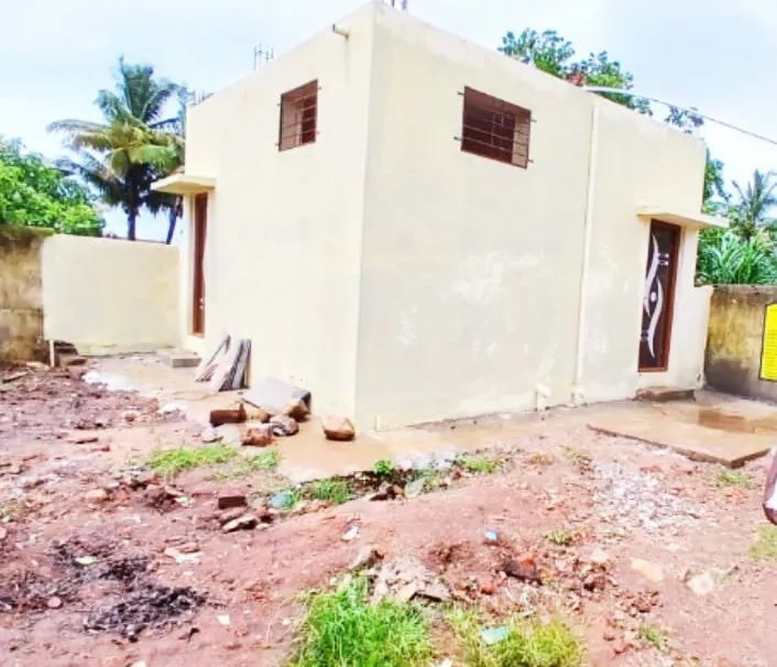 Kannada school toilet built at a cost of Rs.8 lakh remains closed