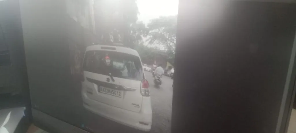 Parking penalty in one place but in the name of another place