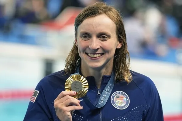 American Katie Ledecky's second gold