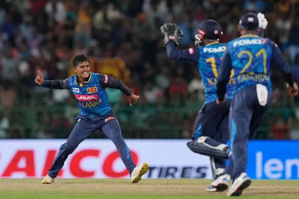 Lanka win over India by 32 runs