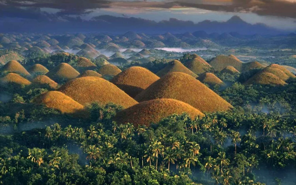 Beautiful looking chocolate hills