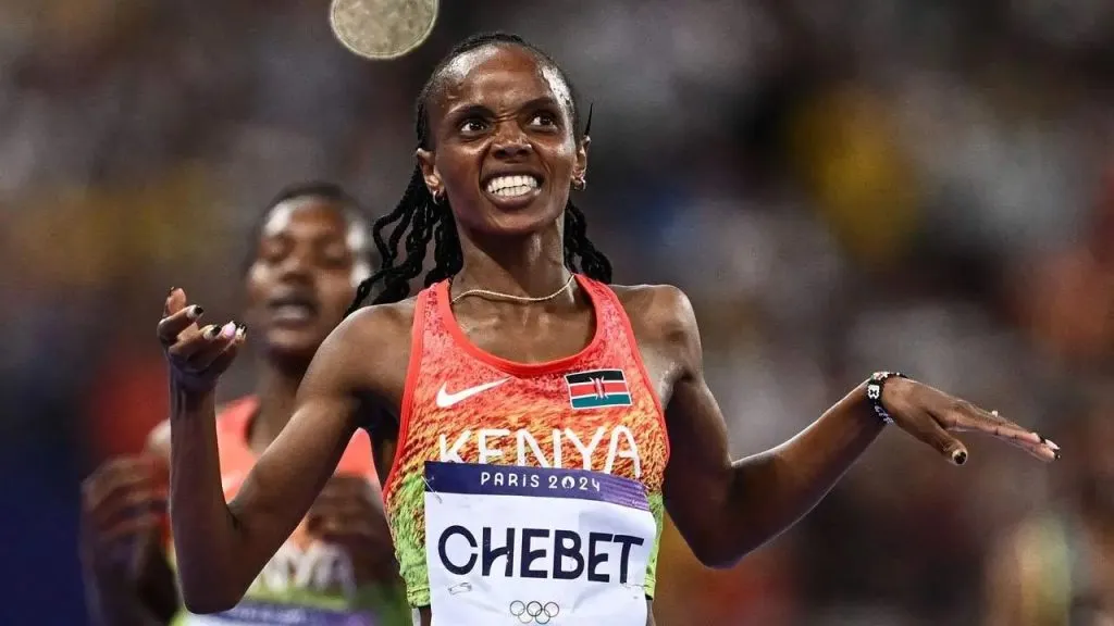 Gold to Chebet of Ethiopia