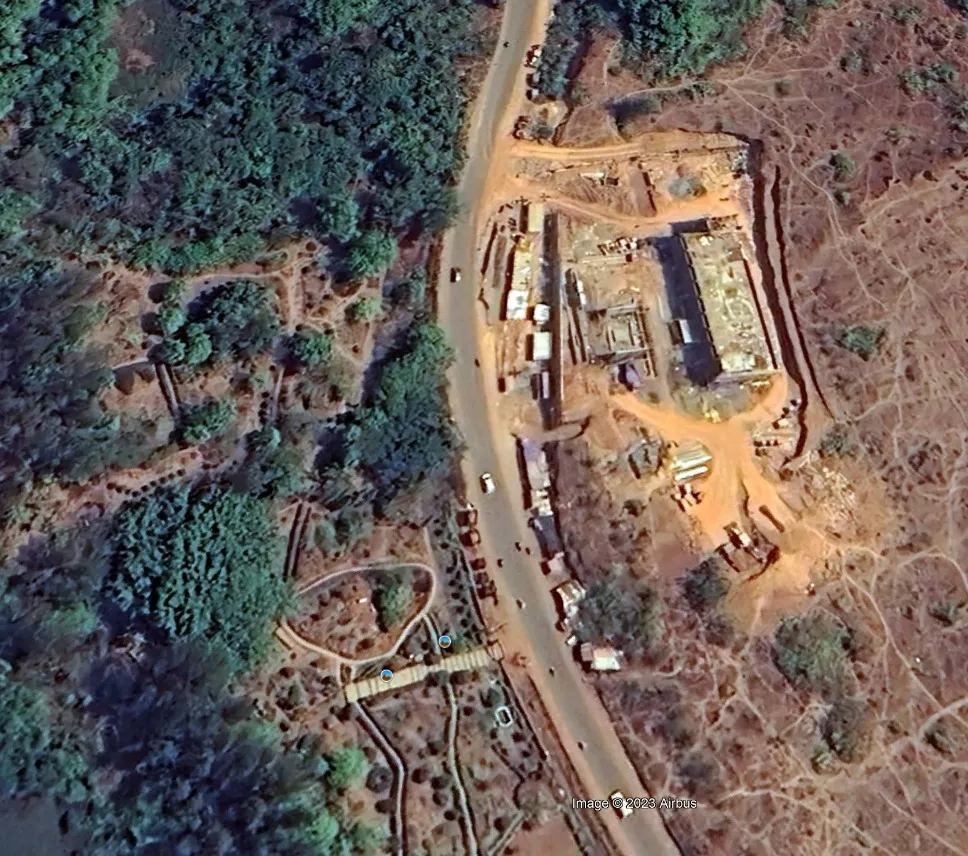 The electricity bank itself is involved in illegal land conversion