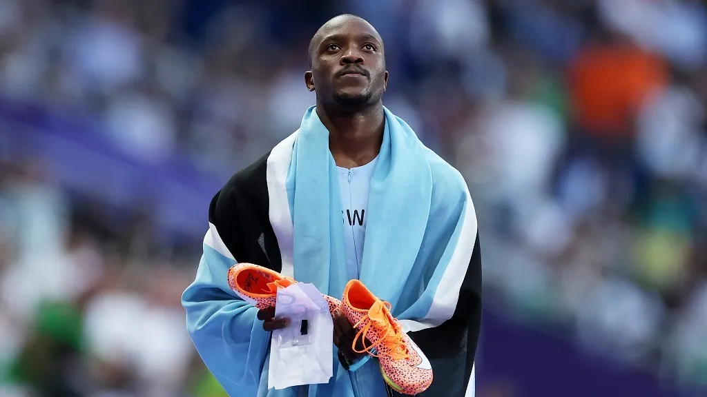 टेबोगोला सुवर्णपदक Gold Medal to Tebogo