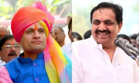 समरजीतसिंह घाटगे यांचा भाजपला राम राम! घाटगेंच्या पक्षप्रवेशासाठी जयंत पाटील कोल्हापूरात दाखल Samarjitsinh Ghatge BJP Jayant Patil