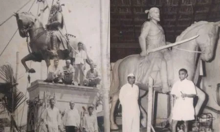 मिरजेचा शिवपुतळा 52 वर्षानंतरही अभेद्य! घरोघरी तांब्या-पितळेची भांडी गोळा करुन उभारला 1900 किलोचा पुतळा