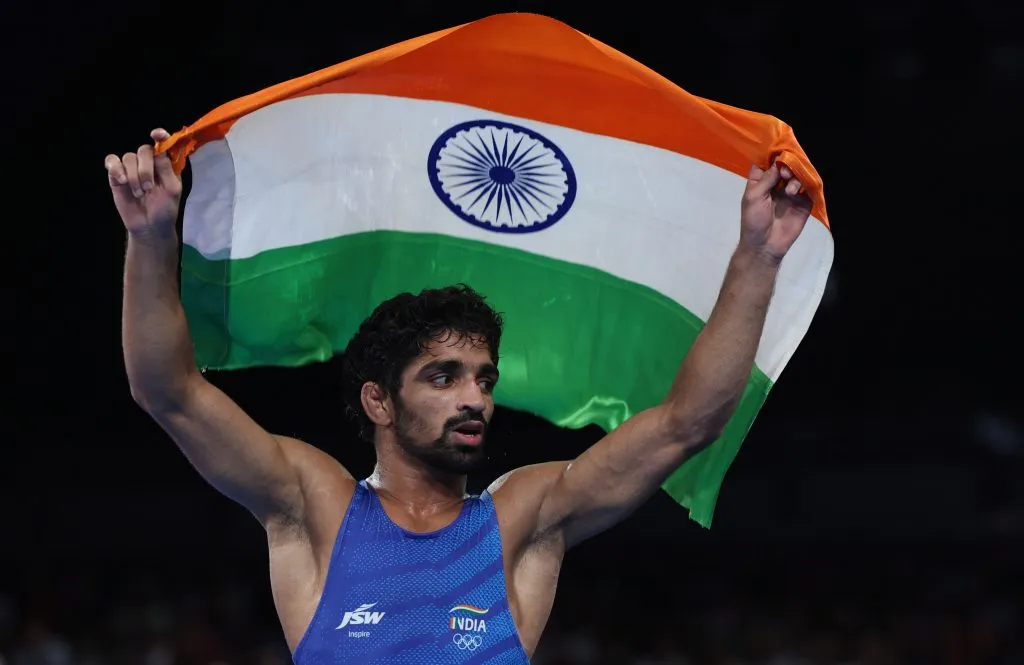 Bronze medal for wrestler Aman Sehrawat