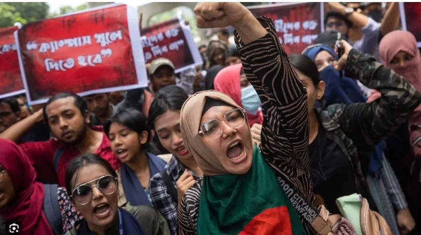 America's hand in Bangladesh rebellion?