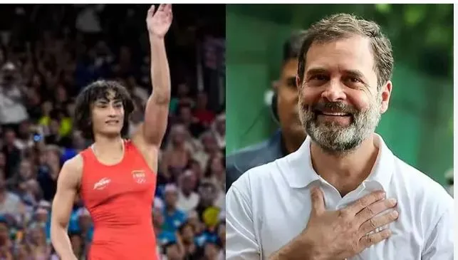 Rahul Gandhi congratulates Phogat, but...
