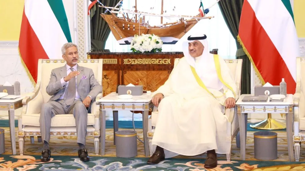 Jaishankar talks with Kuwait prince