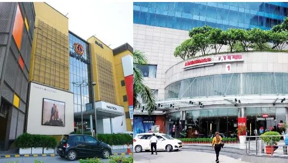 Bomb threats at malls in cities