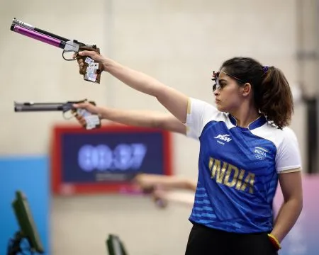 Manu Bhakar in another final