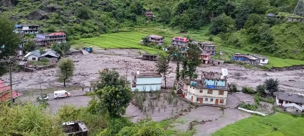 Massive damage in Himachal due to cloudburst