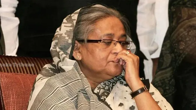 100 cases against Hasina