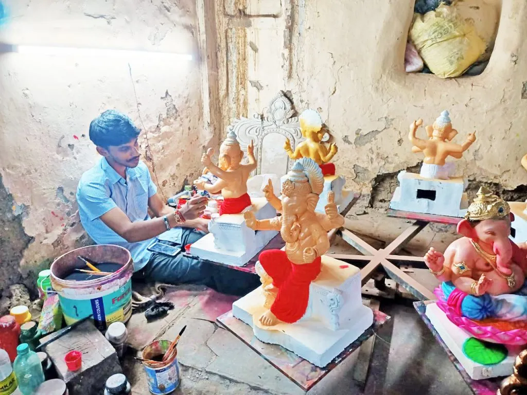 Ganesh festival in Khanapur taluka