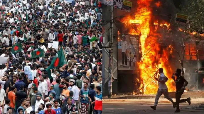 Rebellion in Bangladesh, crisis in India