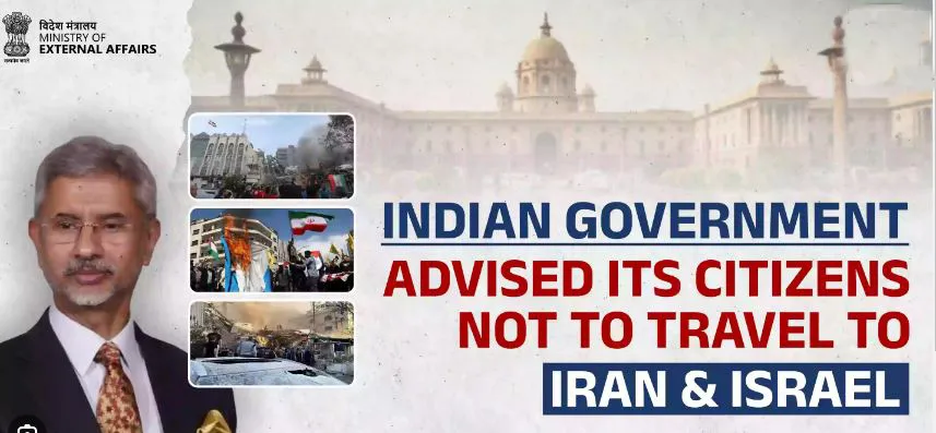 Warning to Indians traveling to Israel