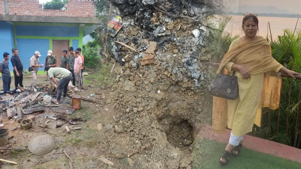 Ex-MLA's house blasted in Manipur, wife killed