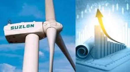 Suzlon Energy shares shine