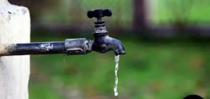 Water supply disruption in the city today