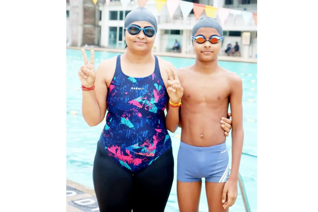 Mother-son ready for a new record