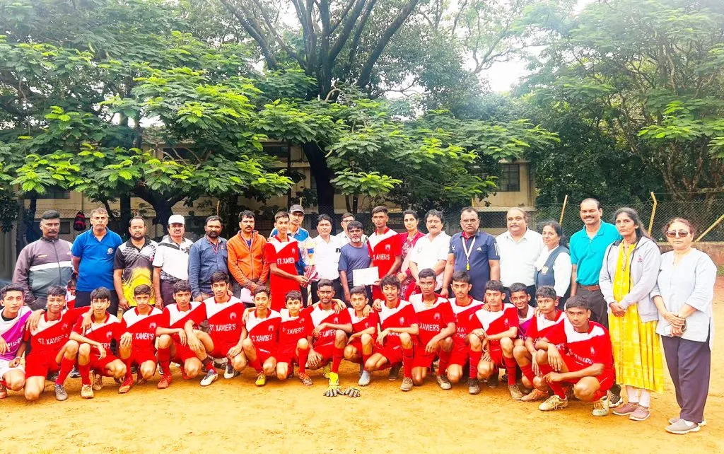 St. Xavier's double crown in football