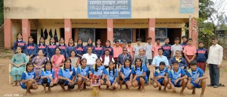 Success of Ganebail School in Girlgunji Divisional Sports Competition