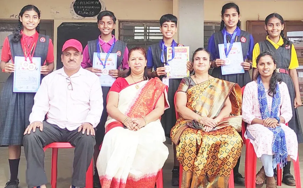 राज्य ऍथलेटिक स्पर्धेत संत मीराचे यश Sant Meera's success in state athletic competition