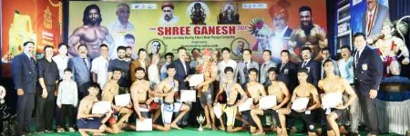 Sunil Bhatkande Awarded Best Physique