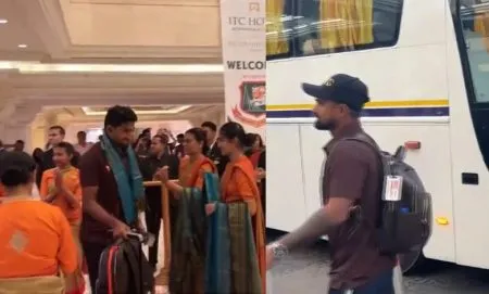 Bangladesh team arrived in Chennai