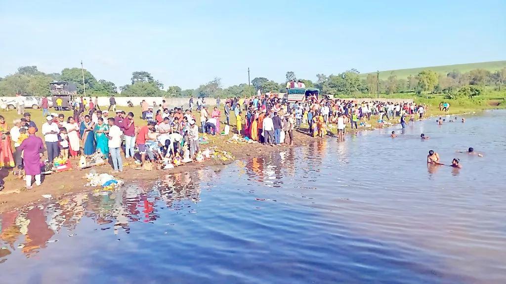 Farewell to beloved Bappa in Taluka with a heavy heart