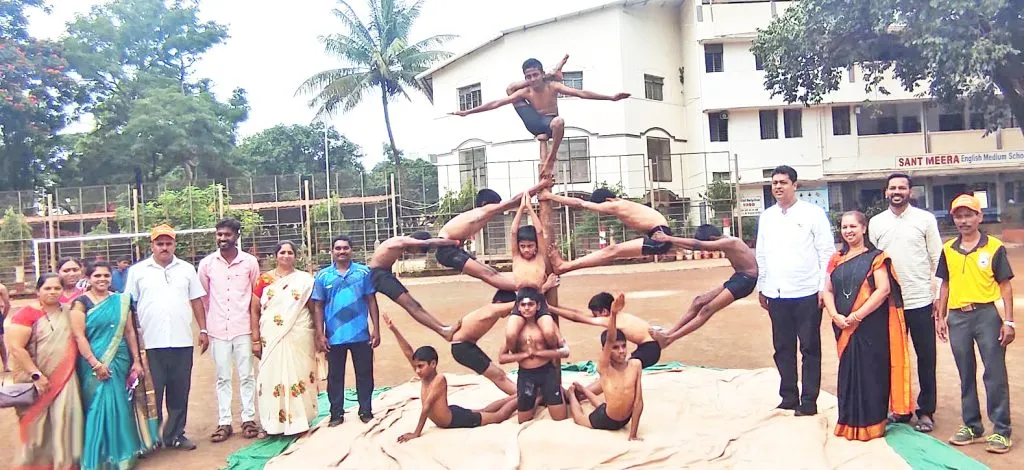 Start of different types of malkhamb competition