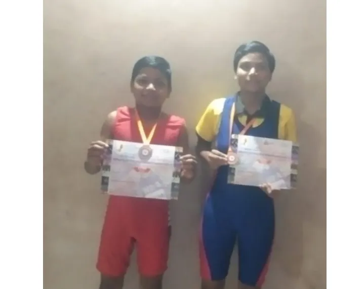 Brother-sister selection from Modekop for state wrestling tournament