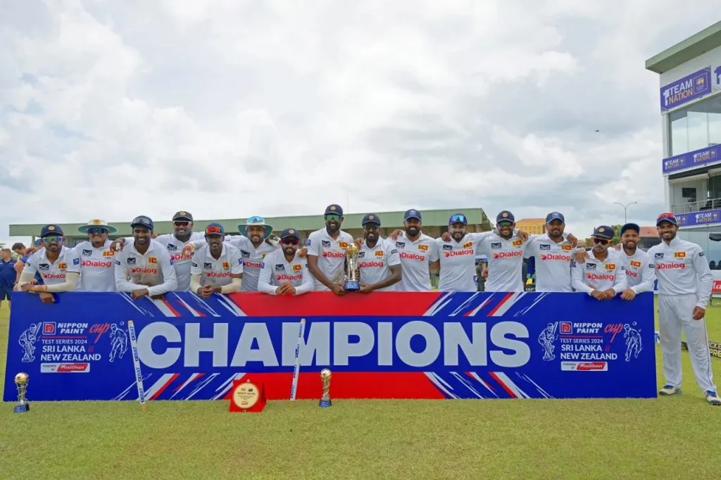 Historic series win for Lanka over Kiwis
