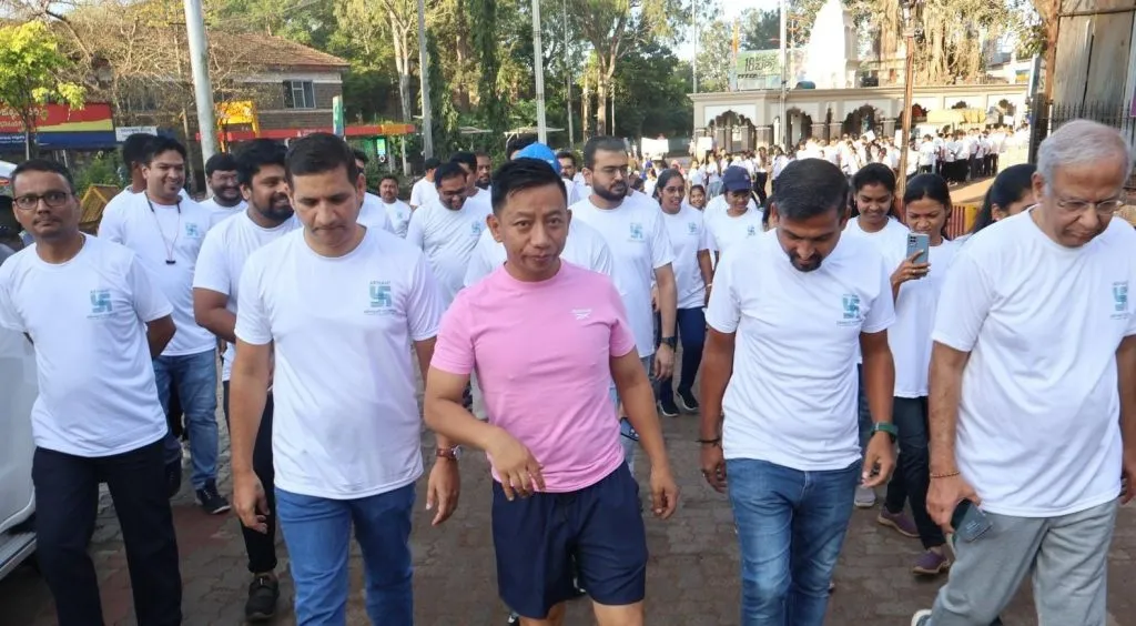 Walkathon on behalf of Arihant Hospital on World Heart Day