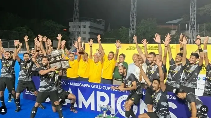 Murugappa Gold Cup to Railways