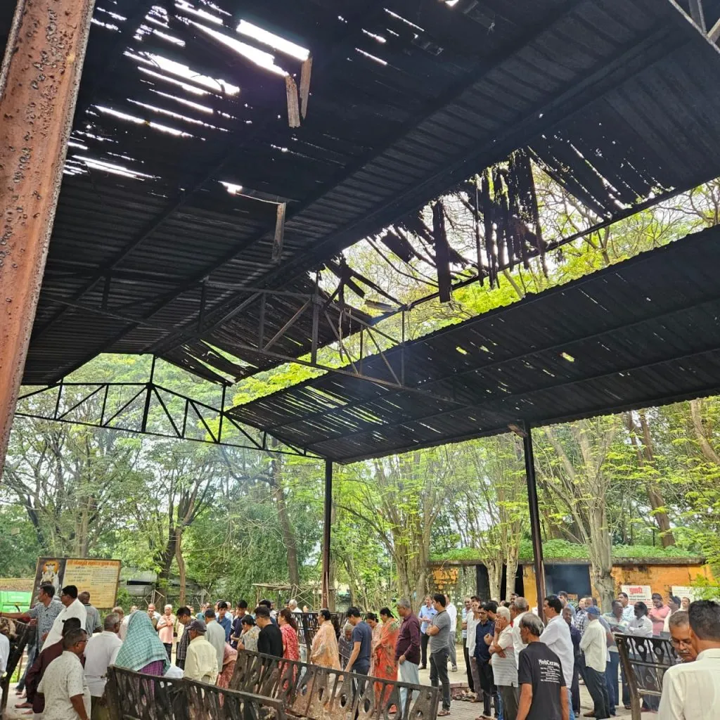 Demand to change letters on Shahapur cremation shed