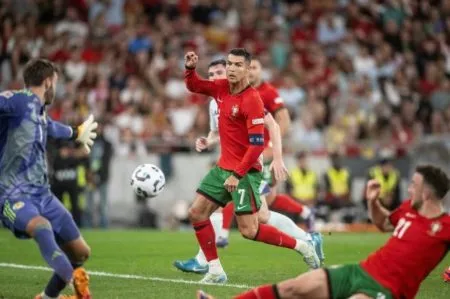 Ronaldo's goal in Portugal's win