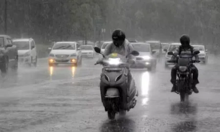 जिल्ह्यात पावसाची रिपरिप राजाराम बंधाऱ्यावर 22 फूट 5 इंच पाणी पातळी Kolhapur Rain water level