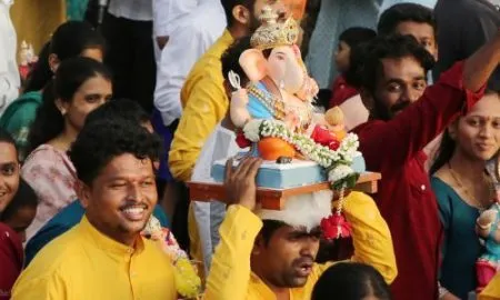 immersion Ganesha idols