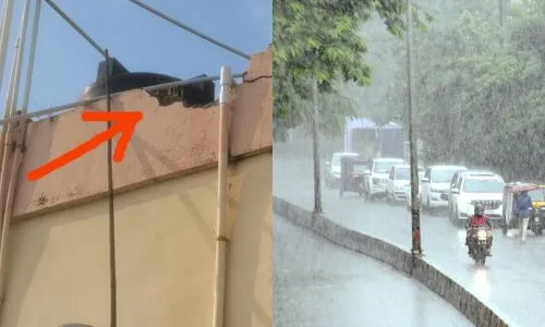 Thunderbolt fell in Kolhapur