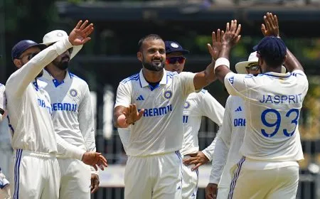 गोलंदाजांनी दिवस गाजवला, दुसऱ्या दिवशी 17 बळी