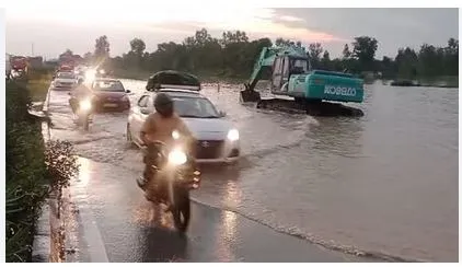 Rain continues in Uttar Pradesh