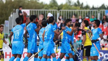 eam India's winning hat-trick