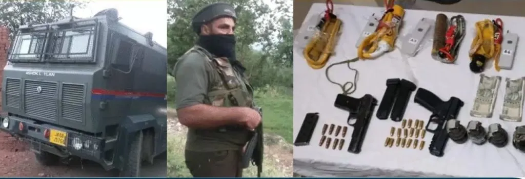Terrorist killed in Jammu and Kashmir