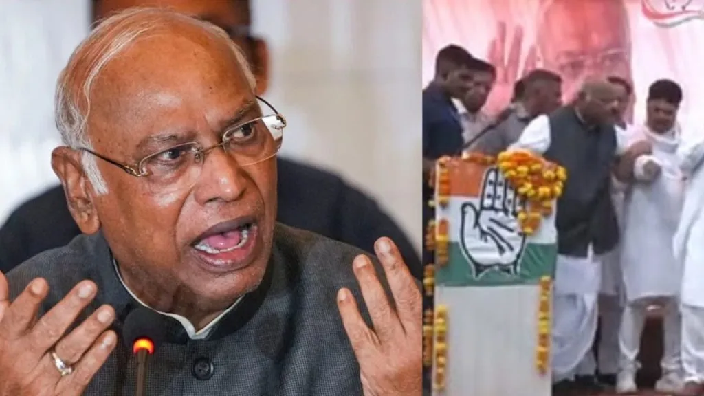 Congress president Kharge unconscious in Kashmir