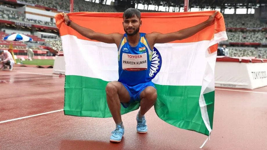 Praveen Kumar's record breaking high jump