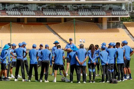 Indian team practice begins in Chennai