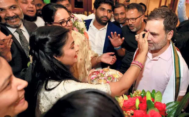 अमेरिकेच्या दौऱ्यावर पोहोचले राहुल गांधी Rahul Gandhi reached the US tour